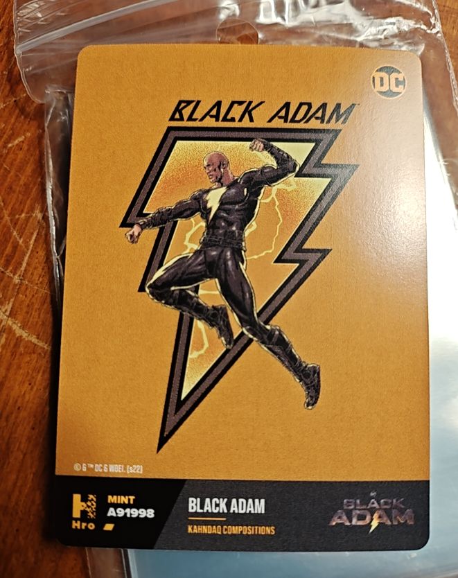 2022 Hro Chapter 2 #A91998 Black Adam Kahndaq Compositions — front