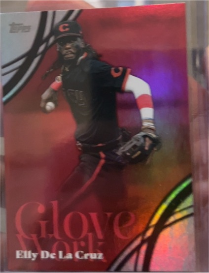2026 Topps Series 2 Glove Work #GW-65 Elly De La Cruz — front