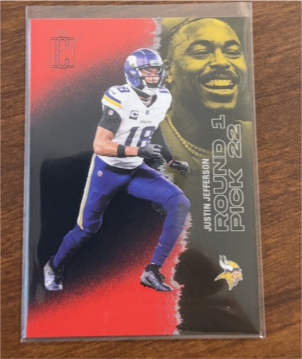 2025 Topps Signature Class #36 Justin Jefferson — front