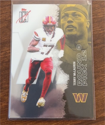 2025 Topps Signature Class #55 Terry McLaurin — front