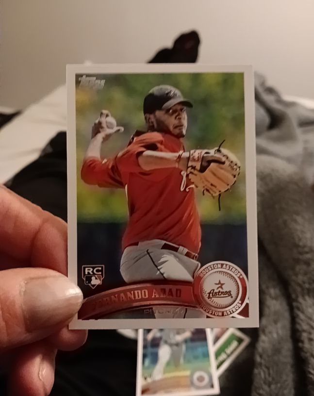 2011 Topps #491 Fernando Abad — front