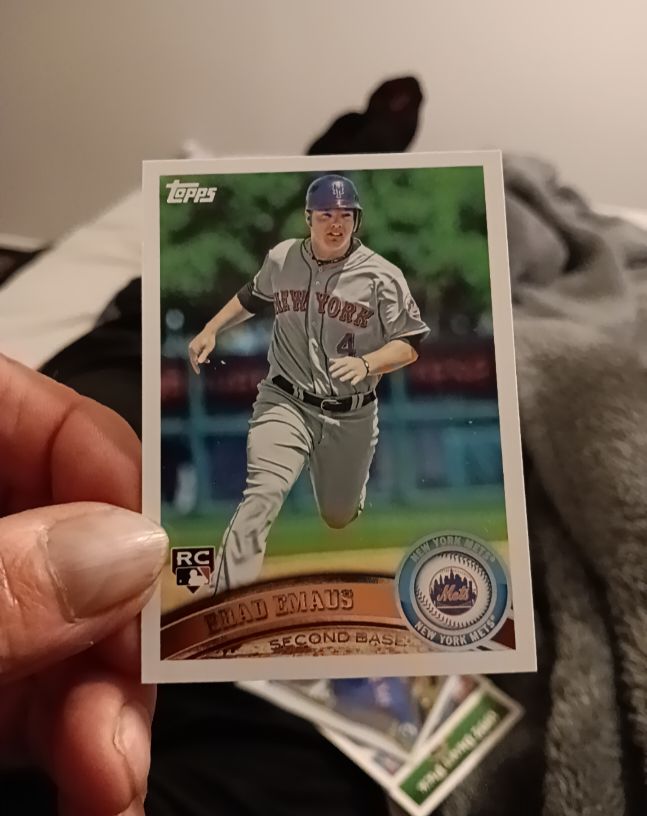 2011 Topps #427 Brad Emaus — front
