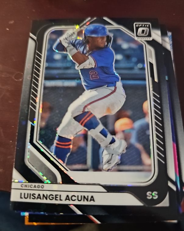 2026 Donruss Optic #8 Luisangel Acuna — front