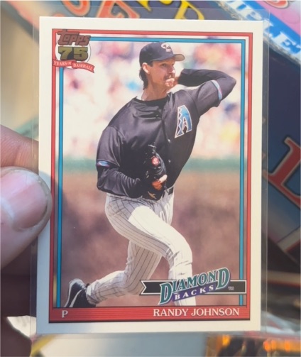 2026 Topps Series 1 #T91-67 Randy Johnson — front