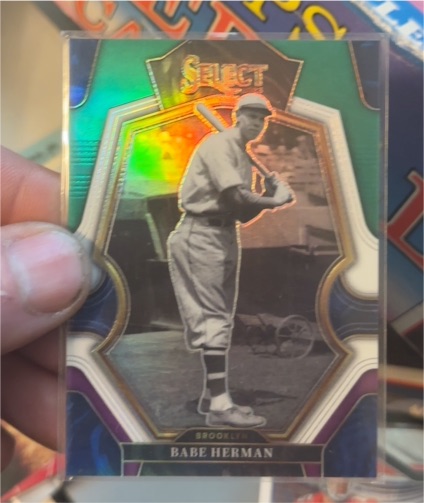2023 Panini Select #107 Babe Herman — front