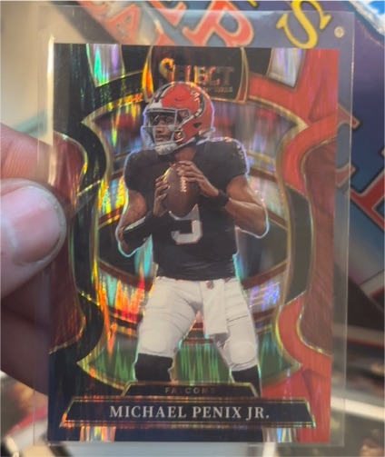 2025 Panini Select #46 Michael Penix Jr. — front