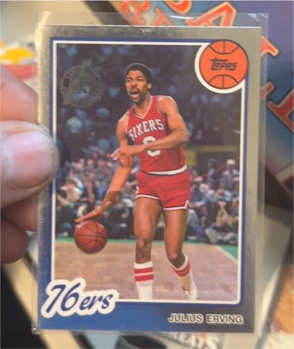 2025 Topps 45th Anniversary #80BK-2 Julius Erving — front