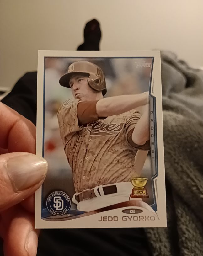 2014 Topps #449 Jedd Gyorko — front