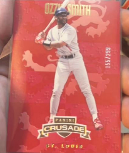 2025 Panini Crusade #165 Ozzie Smith — front