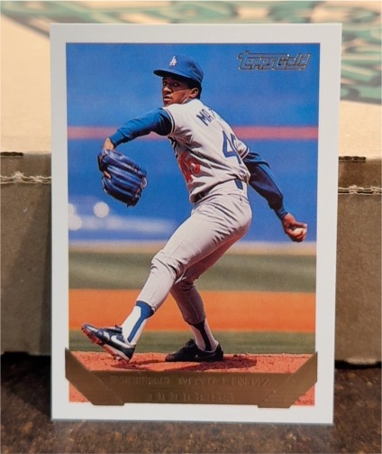 1993 Topps Gold #557 Pedro Martinez — front