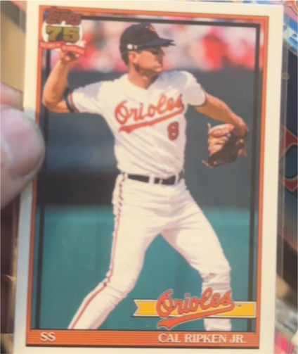 2026 Topps Series 1 #T91-87 Cal Ripken Jr. — front
