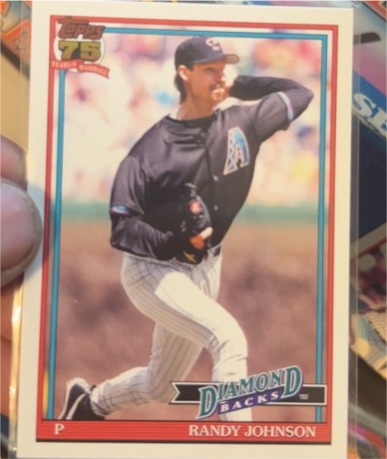 2026 Topps Series 1 #T91-67 Randy Johnson — front