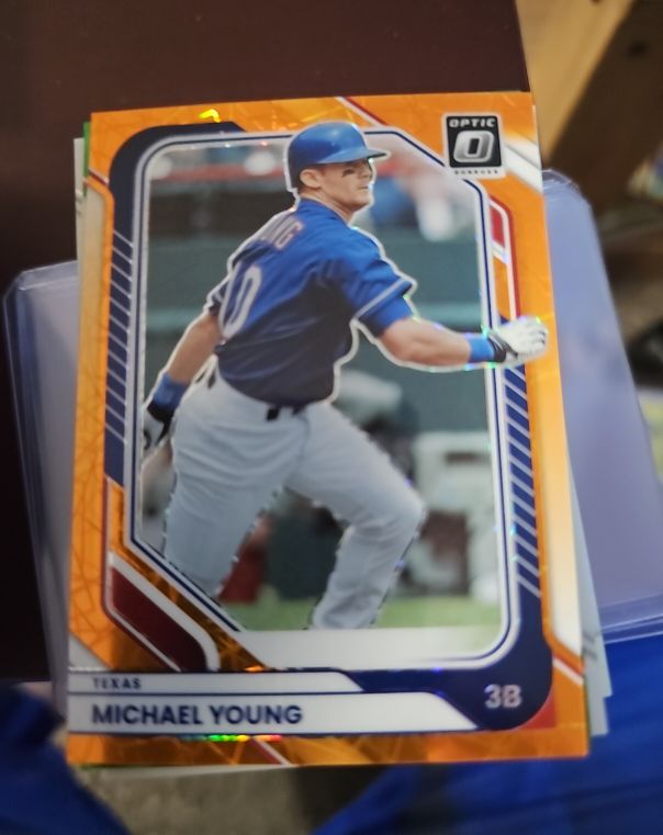 2025 Donruss Optic #89 Michael Young — front