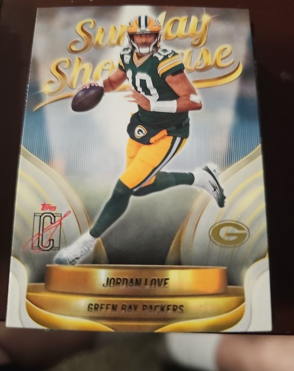 2025 Topps Signature Class Sunday Showcase #SS-11 Jordan Love — front