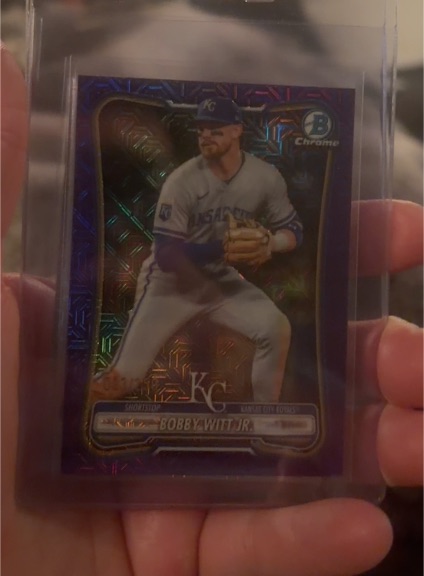 2026 Bowman Chrome #25 Bobby Witt Jr. — front