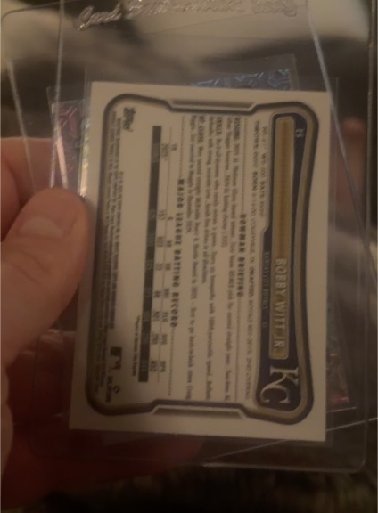 2024 Topps Series 1 - Superstar Blueprint Bobby Witt Jr. #SB-25 — front