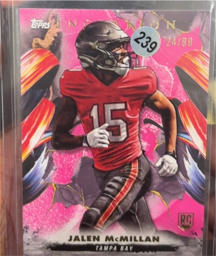 2024 Topps Inception #183 Jalen McMillan — front
