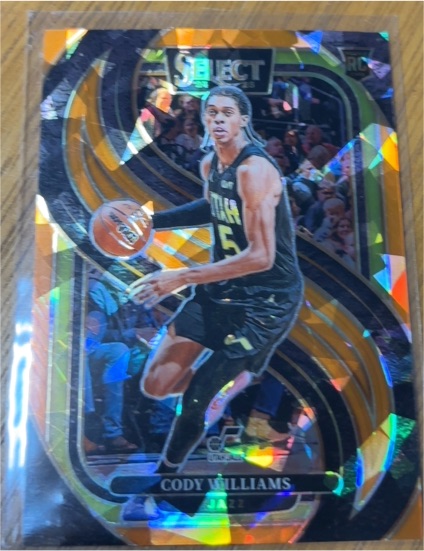 2024-25 Panini Select Premier Level #172 Cody Williams — front