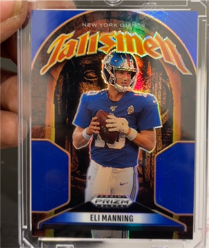 2025 Panini Prizm Black #3 Eli Manning — front