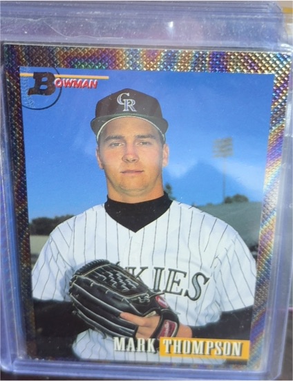 1993 Bowman #350 Mark Thompson — front