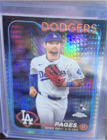 2024 Topps Chrome Update #USC148 Andy Pages — front