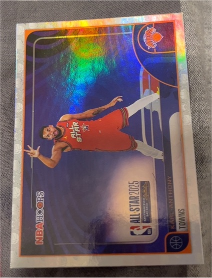 2025-26 Topps NBA Hoops All-Star #292 Karl-Anthony Towns — front