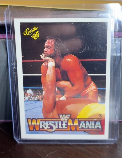 1990 Classic WWF WrestleMania #144 Ricky Steamboat — front