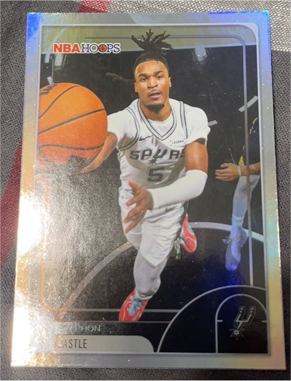2025-26 Topps NBA Hoops #47 Stephon Castle — front