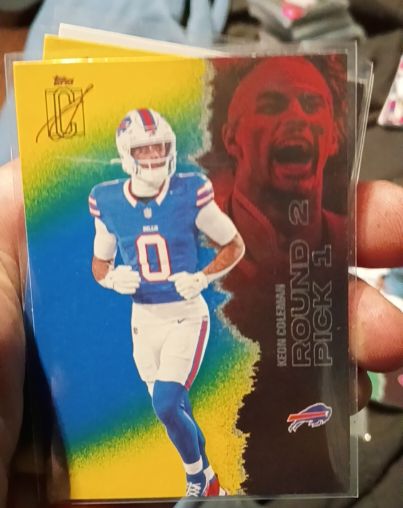 2025 Topps Signature Class #64 Keon Coleman — front