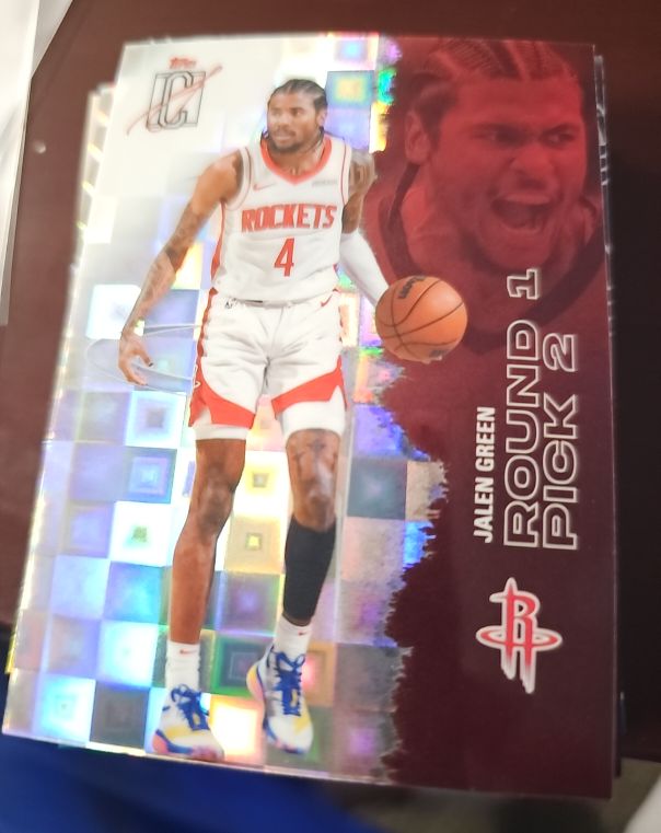 2025 Topps Signature Class #67 Jalen Green — front
