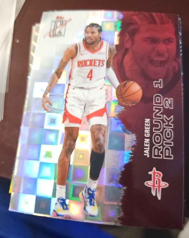 2025-26 Topps Signature Class #67 Jalen Green — front