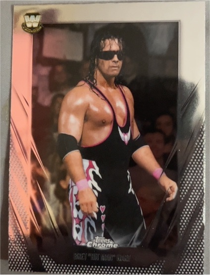 2026 Topps Chrome WWE #30 Bret "Hit Man" Hart — front