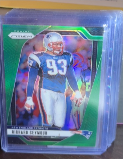 2024 Panini Prizm #202 Richard Seymour Green Prizm — front