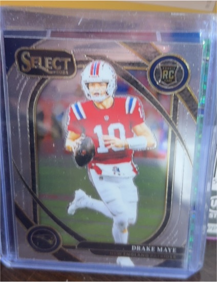 2024 Panini Select Club Level #218 Drake Maye — front