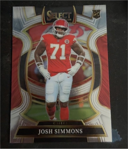 2025 Panini Select Concourse #8 Josh Simmons — front