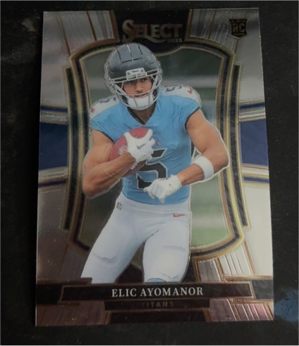 2025 Panini Select Premier Level #127 Elic Ayomanor — front