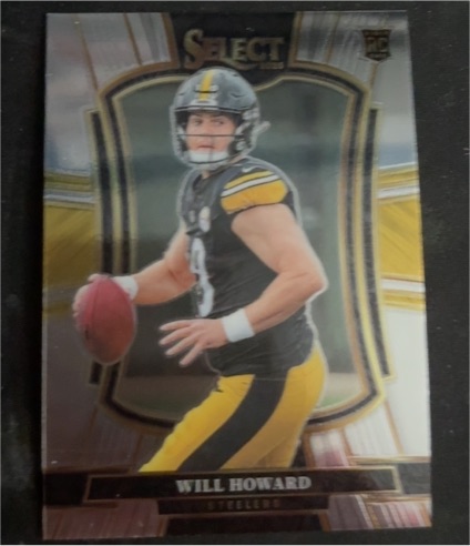 2025 Panini Select #152 Will Howard — front