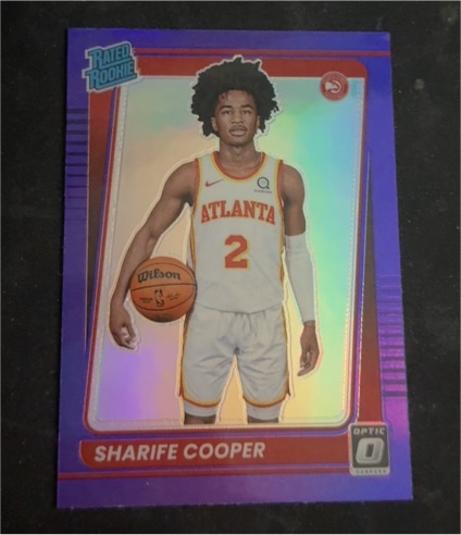 2021-22 Panini Donruss Optic #158 Sharife Cooper — front