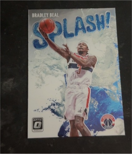 2021-22 Donruss Optic #10 Bradley Beal Splash! — front