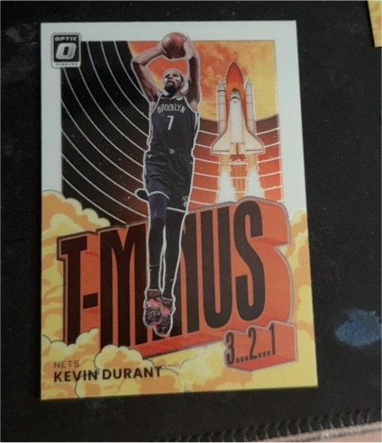 2021-22 Donruss Optic #6 Kevin Durant T-Minus — front