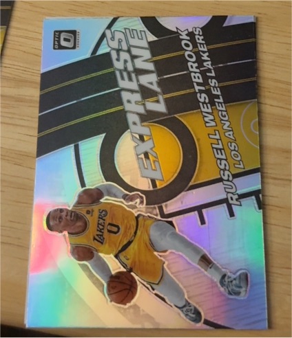 2021-22 Donruss Optic #14 Russell Westbrook Express Lane — front