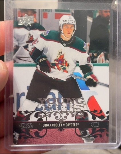 2023-24 Upper Deck Extended Series #T-35 Logan Cooley — front
