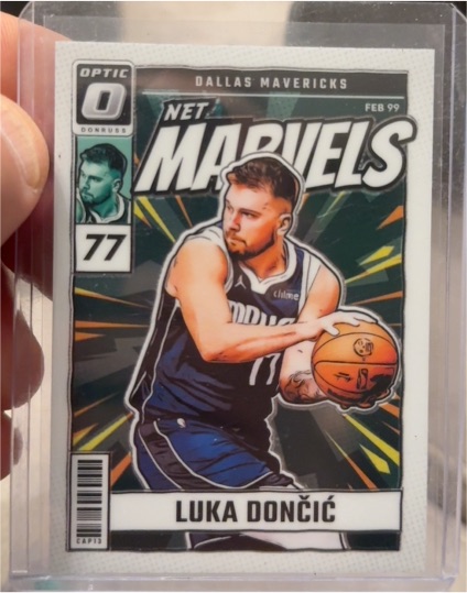 2024-25 Donruss Optic Net Marvels #17 Luka Dončić — front