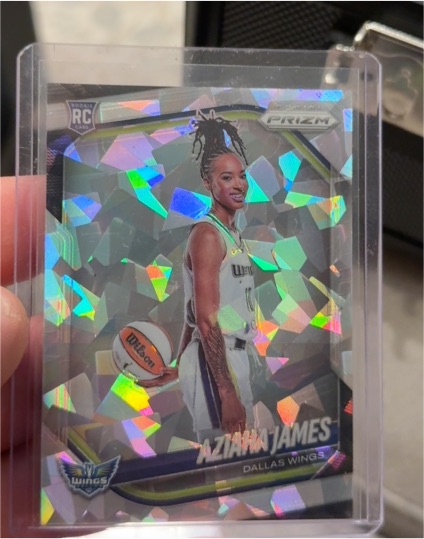 2025 Panini Prizm WNBA #141 Aziaha James — front