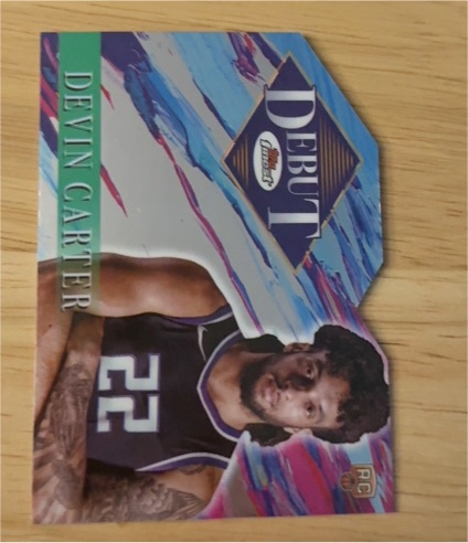 2024-25 Topps Finest Debut #D-13 Devin Carter — front