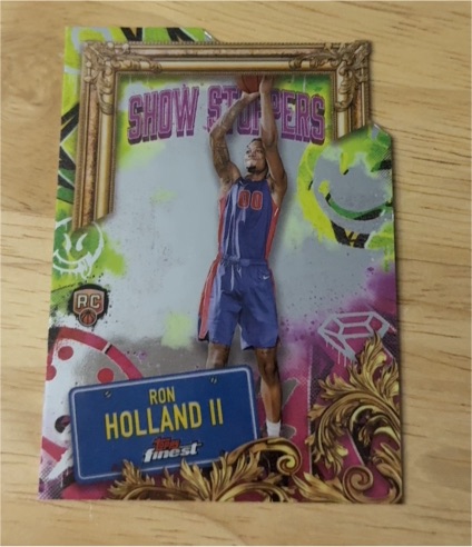 2024-25 Topps Finest #S-26 Ron Holland II Show Stoppers — front