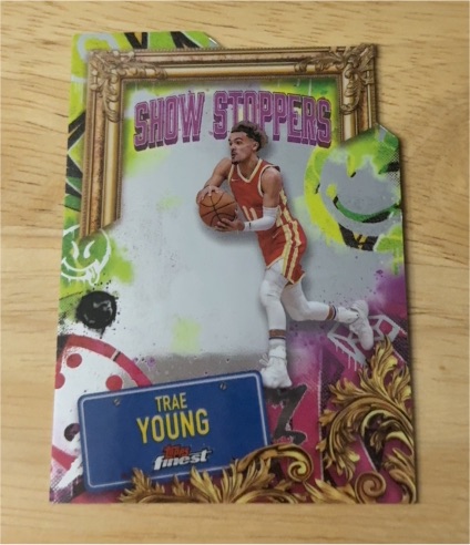 2024-25 Topps Finest Show Stoppers #S-10 Trae Young — front