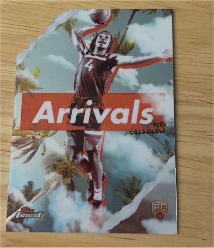 2024-25 Topps Finest #A-3 Rob Dillingham Arrivals — front