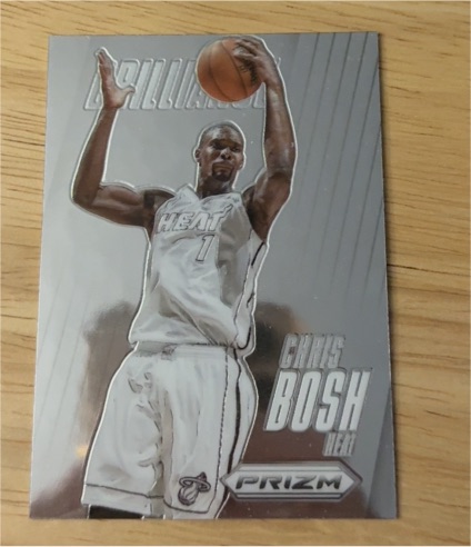 2013-14 Panini Prizm #24 Chris Bosh Brilliance — front