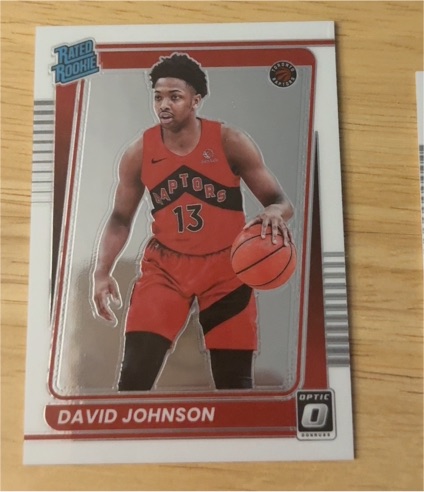 2021-22 Panini Donruss Optic #193 David Johnson — front
